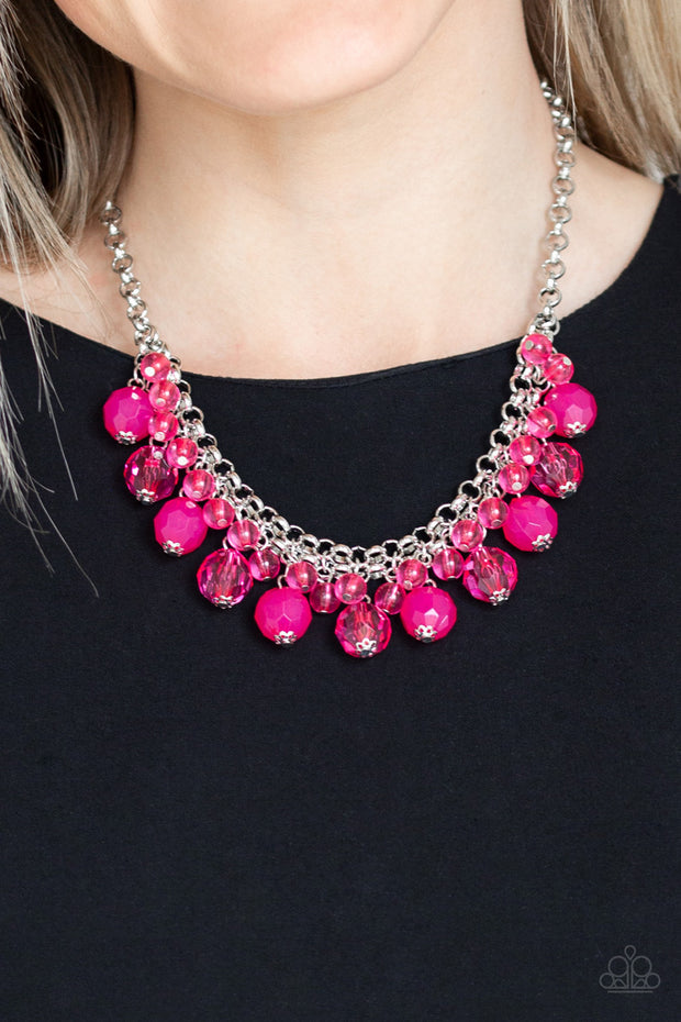 Fiesta Fabulous Pink Necklace