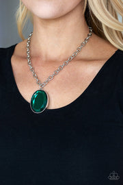 Light As Heir-Green Necklace