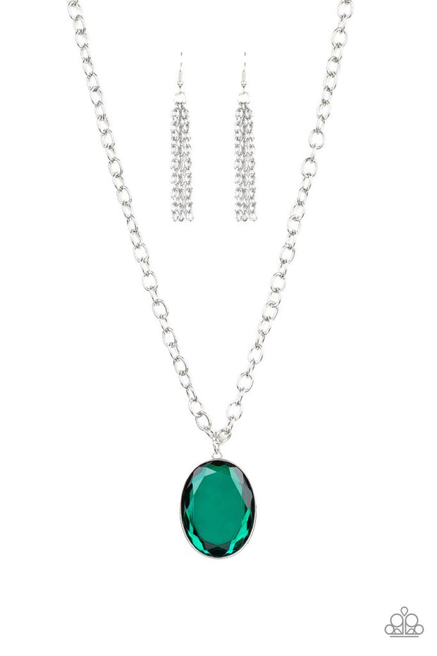 Light As Heir-Green Necklace