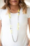 Marina Majesty Yellow Necklace