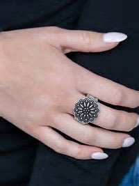Desert Sunflower Brass Ring
