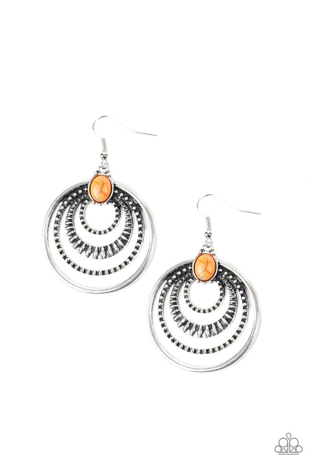Southern Sol Orange Earring