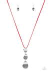 Embrace The Journey - Red Necklace