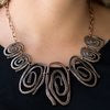 My Cave Is Your Cave - Copper Necklace