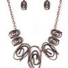 My Cave Is Your Cave - Copper Necklace