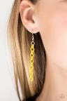 Turn Up The Volume - Yellow Necklace