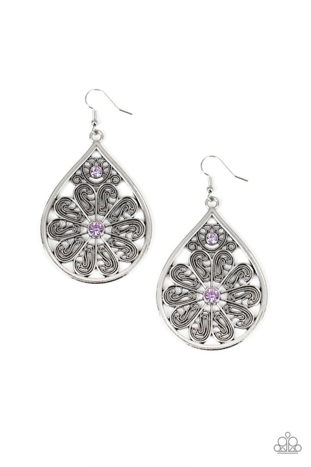 Whimsy Dreams Purple Earrings