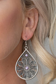 Whimsy Dreams Purple Earrings