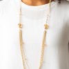 Dare To Dazzle - Gold Necklace