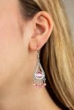 Give Me The Glown Down - Pink Earrings