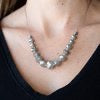 Crystal Carriages - Silver Necklace