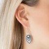 Distance PASTURE - White Earrings