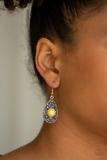 From POP To Bottom - Yellow Earrings