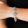 Funky Flower Child - Blue Bracelet