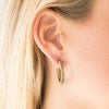 Hoop Haven - Brass Earrings