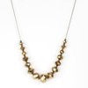Crystal Carriages - Brass Necklace