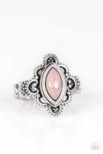 Glass Half COLORFUL Pink Ring