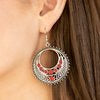 Boho Bliss - Red Earings