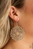 Ocean Paradise Brown Earrings