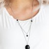 Time To Hit The ROAM - Black Necklace