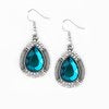 Grandmaster Shimmer - Blue Earrings