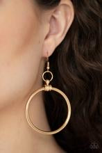 Total Focus Gold Earrings