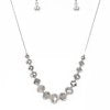 Crystal Carriages - Silver Necklace