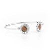 Instant Illumination - Brown Bracelet Cuff