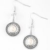 Simply Stagecoach - White Earrings