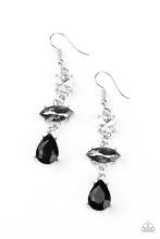 Starlet Twinkle Black Earrings