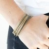 Full Circle - Brass Bracelet