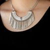 Impressively Incan - Silver Necklace