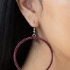 Just Add Sparkle - Red Earrings