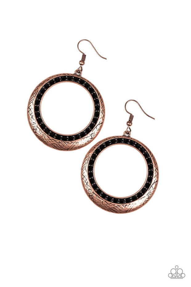 Go-Go Glow - Copper Earrings