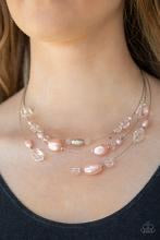 Pacific Pageantry - Pink Necklace