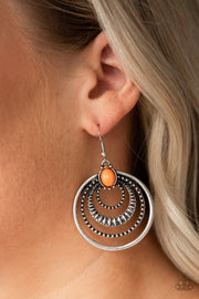 Southern Sol Orange Earring