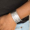 Wire Warrior - Silver Bracelet