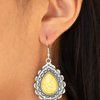 Mesa Mustang - Yellow Earrings