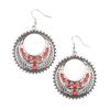 Boho Bliss - Red Earings