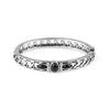 Caught In The Cross HEIRS - Black Hinge Bracelet