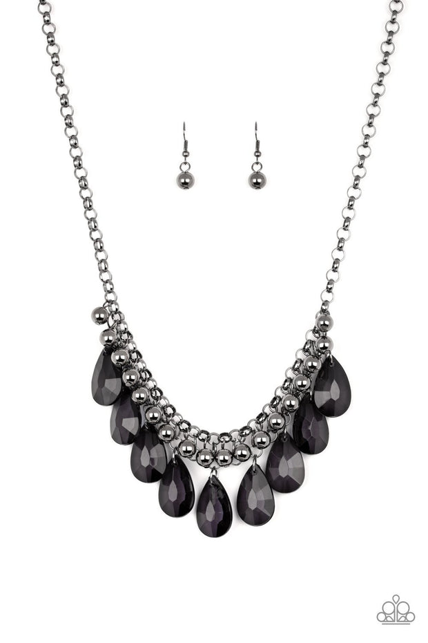 Fashionista Flair - Black Necklace