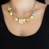 Prismatic Sheen - Yellow Necklace