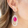 Seaside Spinster - Pink Earrings