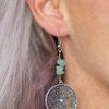 Adobe Dweller - Green Earrings