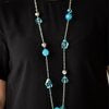 Royal Roller - Blue Necklace