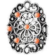 Floral Fancies - Orange Ring