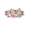 Fluttering Fashion - Orange Ring