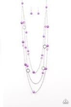 Brilliant Bliss - Purple Necklace