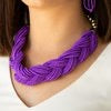 The Great Outback - Purple Necklace