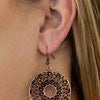 Malibu Musical - Copper Earrings